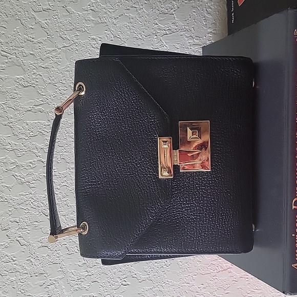 Rebecca Minkoff Paris pochette top handle crossbody handbag - Picture 2 of 8